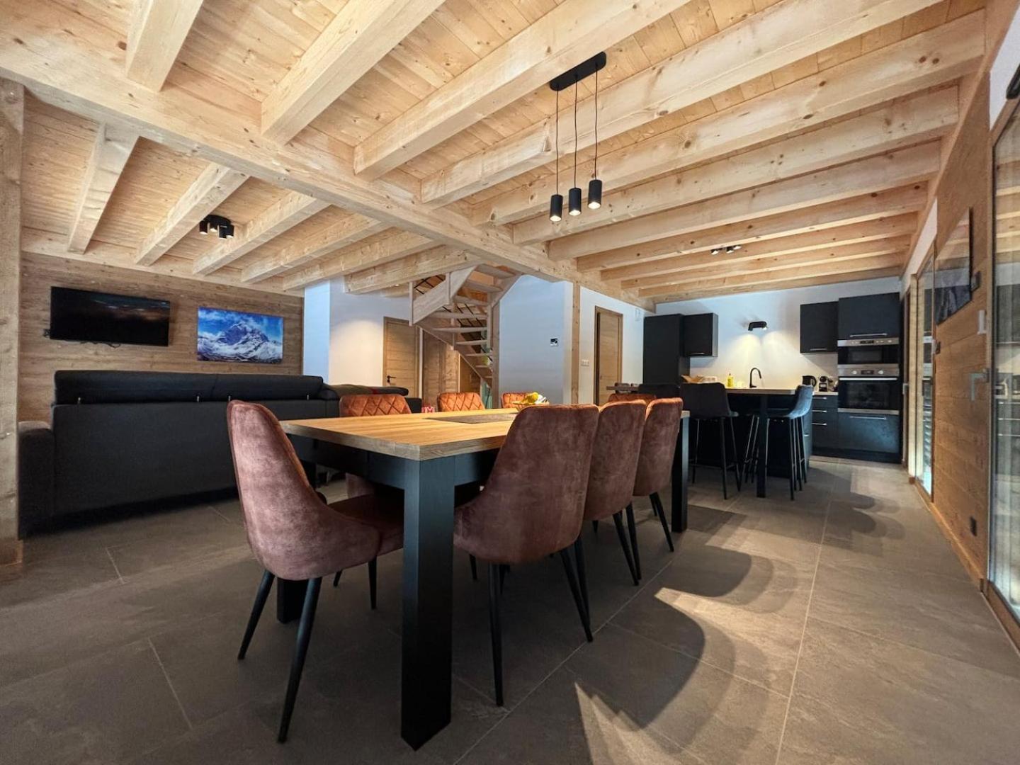 Chalets, Les Crozats Montriond Buitenkant foto