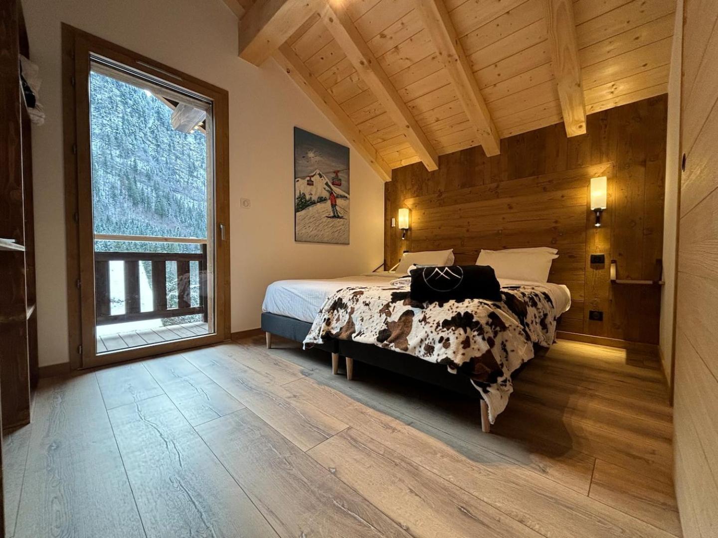 Chalets, Les Crozats Montriond Buitenkant foto