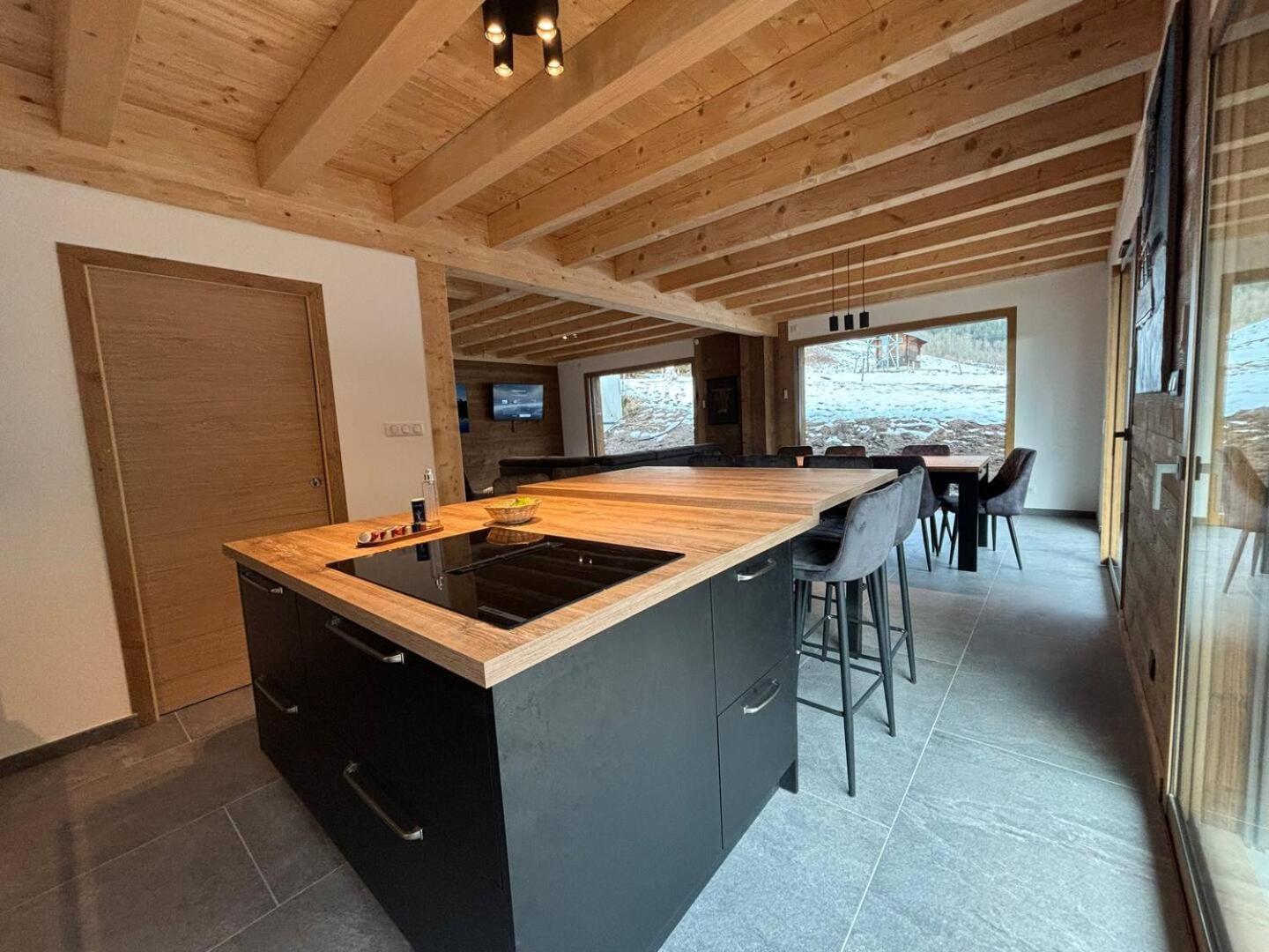 Chalets, Les Crozats Montriond Buitenkant foto
