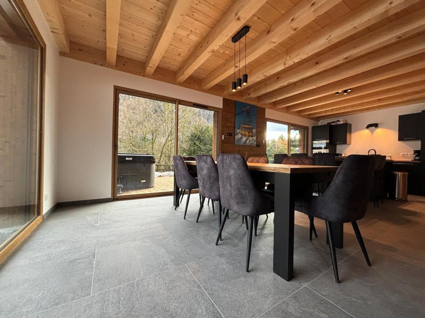 Chalets, Les Crozats Montriond Buitenkant foto