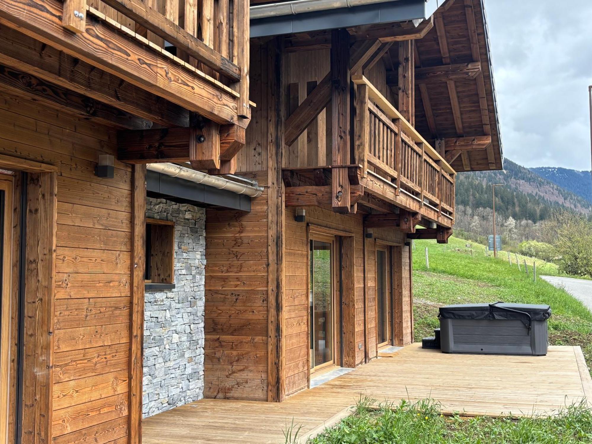 Chalets, Les Crozats Montriond Buitenkant foto